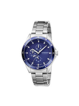 Strand by Obaku - Bay Denim Multifunction Round Luminous Dial Men Watch - S745GMCLSC