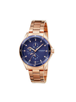 Strand by Obaku - Bay Lapis Multifunction Round Luminous Dial Men Watch - S745GMVLSV