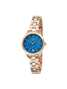 Strand by Obaku - Varuna Azure Quartz Crystal Round Dial Women Watch - S746LDVLSV