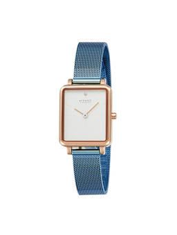Strand by Obaku - Sonar Bright Quartz Crystal Square Dial Women Watch - S748LXVIMA