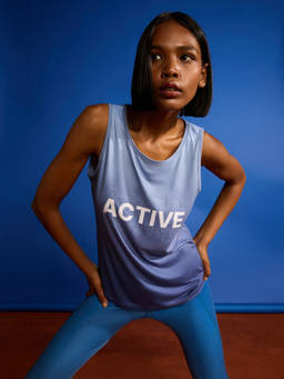 Kica - Feather Feel Active Sleeveless Sports Tank Top For Workout And Training