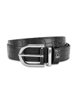 United Colors of Benetton - Cheryl Pu Women Non Reversible Belt-Olive