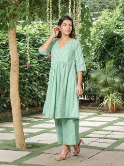 JITI - Green Neer Kurta with Palazzo