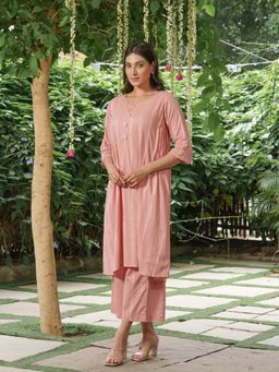 JITI - Pink Suhani Kurta with Palazzo