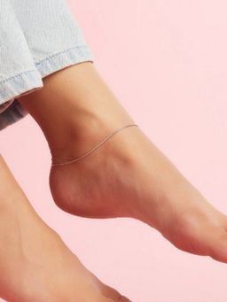 Zavya - Rope 925 Sterling Silver Anklet