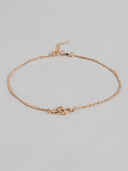 Zavya - Hearts Gold Plated 925 Anklet