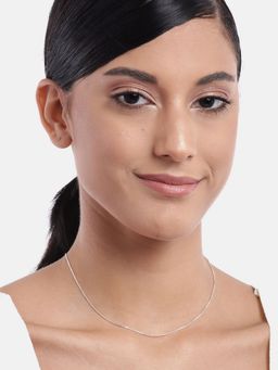 Zavya - Interlocked 925 Sterling Silver Necklace