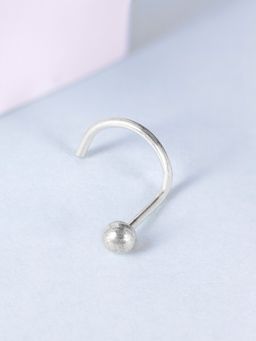 Zavya - Evergreen Round 925 Silver Nose Pin