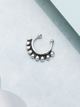 Zavya - Minimal Hearts 925 Sterling Silver Nose Ring