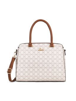 Lavie - Women's Mono Ushawu Medium Satchel Handbag (White) (M)