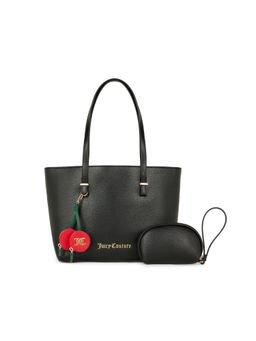 Juicy Couture - Women's Tote Bag with Pouch- Black