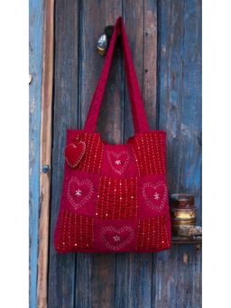 That Romeo - Zero-Waste Heart-Stitched Tote Bag