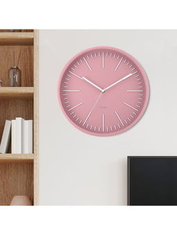 HomeTown - Aeon Solid Color Wall Clock Blush Diameter 30Cm