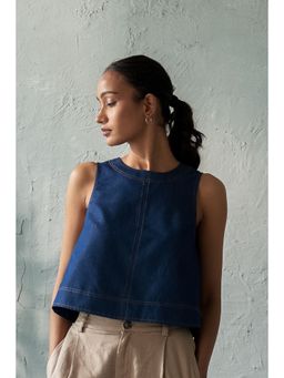 CANOOPI - Blue Twilight Denim Top