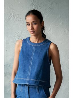 CANOOPI - Blue Urban Denim Top