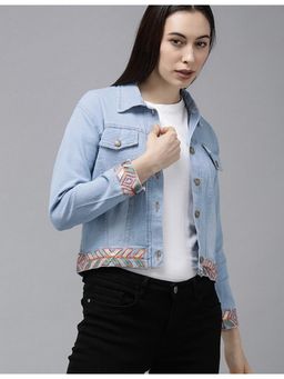 Voxati - Womens Denim Jacket Blue