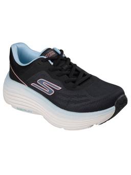 SKECHERS - Women MAX CUSHIONING ENDEAVOUR Black Running Shoes