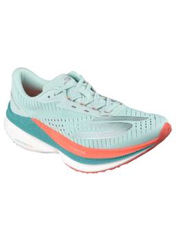 SKECHERS - Men SKX AERO RAZOR Turquoise Coral Running Shoes