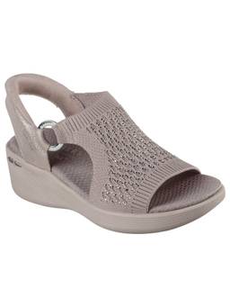 SKECHERS - Women PIERLITE PARK PATH Taupe Wedges Heels