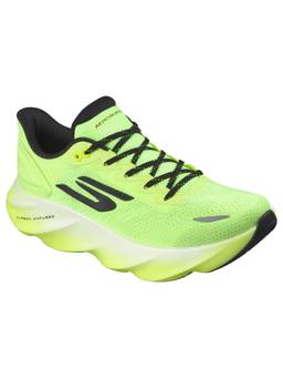 SKECHERS - Women AERO BURST Lace Up Green Running Shoes