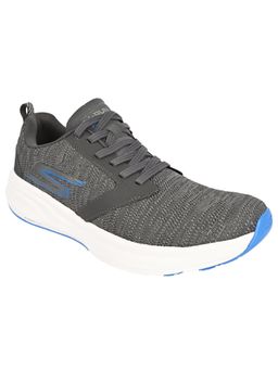 SKECHERS - Men's RIDE 7 Black Grey Running Shoes