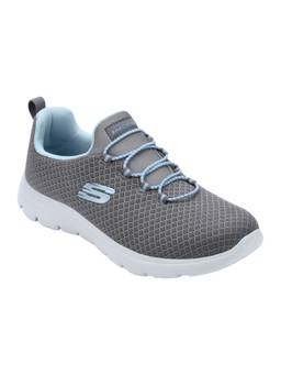 SKECHERS - Women's SUMMITS Grey Casual Slip On Sneakers