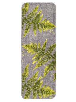 Saral Home - CEDAR Soft Polyester Antiskid Runner Grey