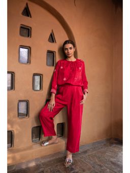 AYAKA - Cole Red Trousers