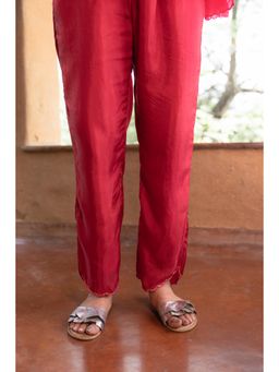 AYAKA - Carly Red Trousers