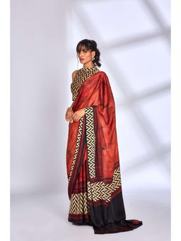 Hasttvam - Noor Saree with Unstitched Blouse