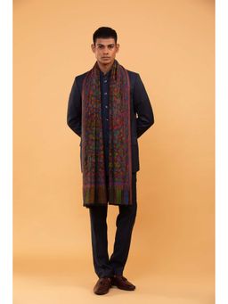 Modarta By Kamakshi - Traditional Kashmiri Floral Kani Stole for Men