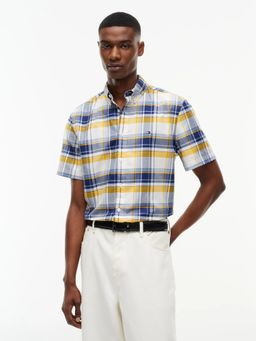 Tommy Hilfiger - Blue Checks Regular Fit Twill Shirt