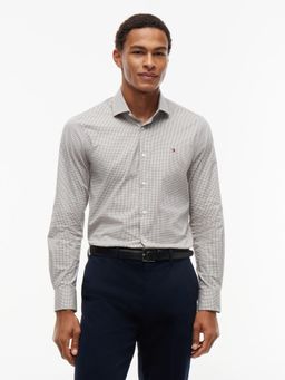 Tommy Hilfiger - Green Checks Slim Fit Oxford Shirt