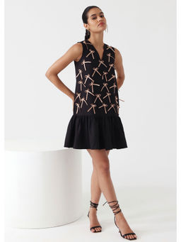 Ashico - Pixie Dress - Black