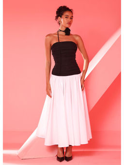 Ashico - Monroe Rosa Black Dress