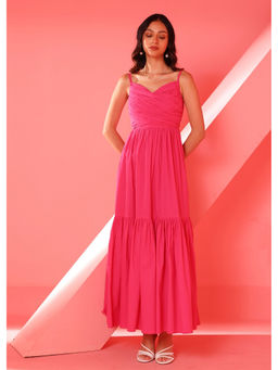 Ashico - Vienna Dress - Pink