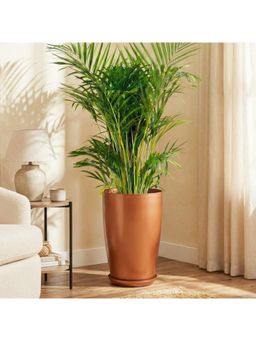 Kuber Industries - 18 Inch Big Planters/Vase With Saucer Large Flower Pot With Drainage Hole