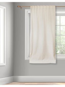 Fabindia - Off White Dana Woven Cotton Curtain (5 Feet)