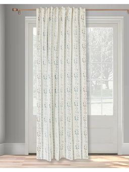 Fabindia - Blue Megh Printed Cotton Curtain