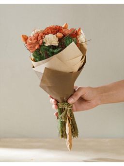 Fabindia - Orange Gulmohar Dried Flowers With Aroma Oil