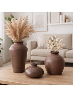 eCraftIndia - Flower Vase Bedroom Dining Table Home Decoration Pack Of 3