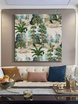 999Store - Lush Tropical Landscape Art Painting For Nature-Inspired Decor