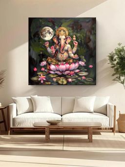 999Store - Hindu Deity Art, Meditation Decor, Spiritual Canvas Painting