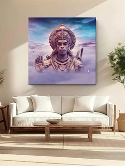999Store - Chakra Meditation Hanuman Canvas Painting