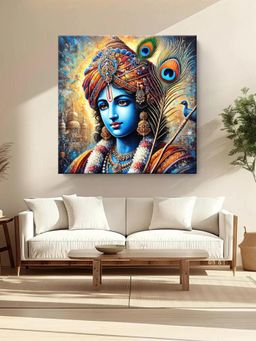 999Store - Lord Krishna Canvas Painting