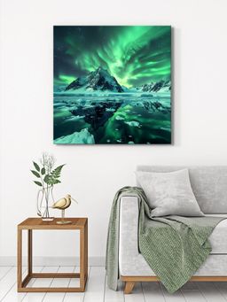999Store - Mystical Aurora Canvas-Wrapped Painting