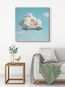 999Store - Modern African Woman Canvas-Wrapped Painting