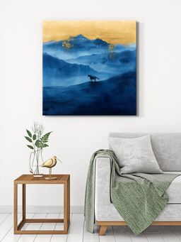 999Store - Lone Horse Canvas-Wrapped Painting