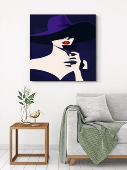 999Store - Fashion Silhouette Canvas-Wrapped Painting