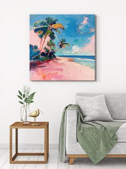 999Store - Tropical Paradise Canvas-Wrapped Painting